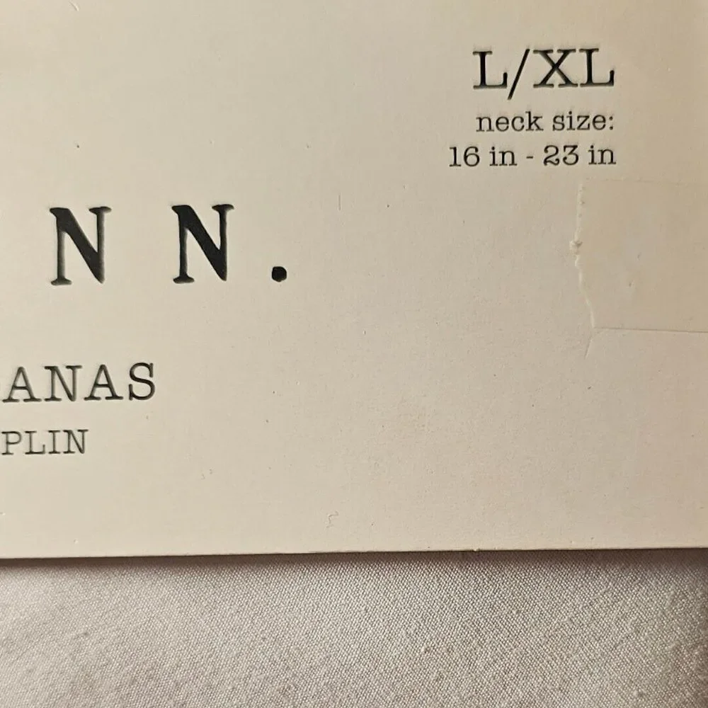 Rae Dunn 2 Pack Pet Bandannas Good Girl Size L/XL 100% Cotton NWT - Picture 4 of 5